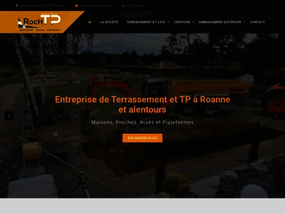 Le terrassement pour la maison