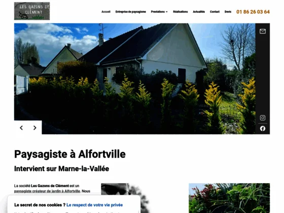 Le jardin de vos rêves à Marne-la-Vallée par Les Gazons de Clément, paysagiste