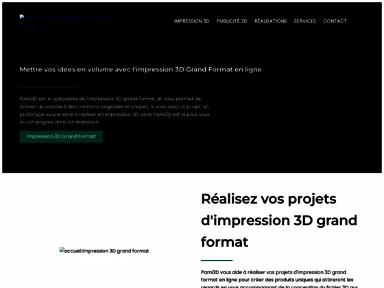 L'impression 3D en support visuel