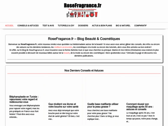 Votre blog beauté et cosmétiques