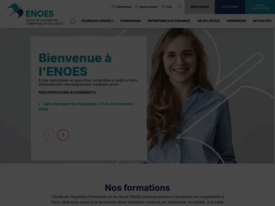 Enoes : Ecole Expertise comptable et Audit