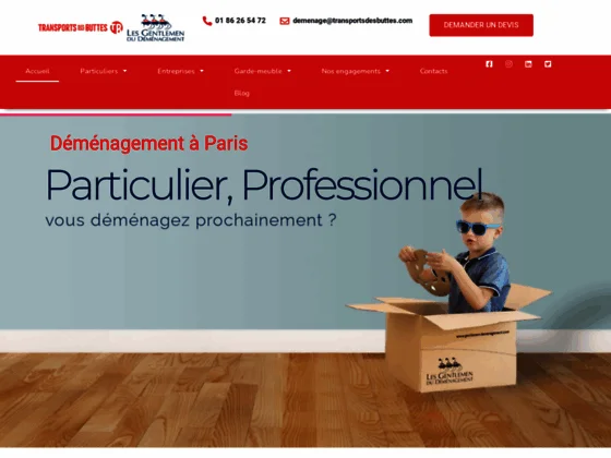 Société de déménagement paris