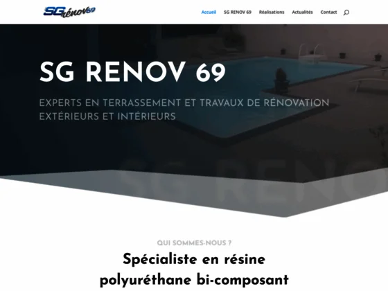 Sg renov 69, experts en terrassement