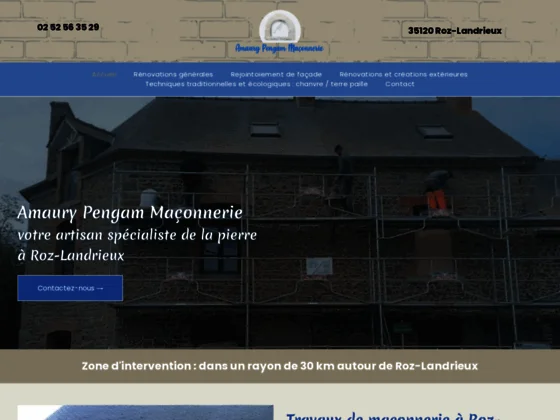 Maçon à Dinan la commune de Roz-Landrieux