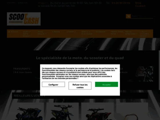 ScootCash - Spécialiste de quad et moto pour enfant
