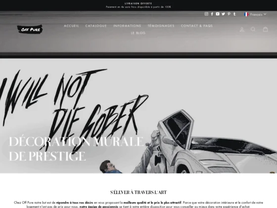 Off Pure | Tableaux de Luxe