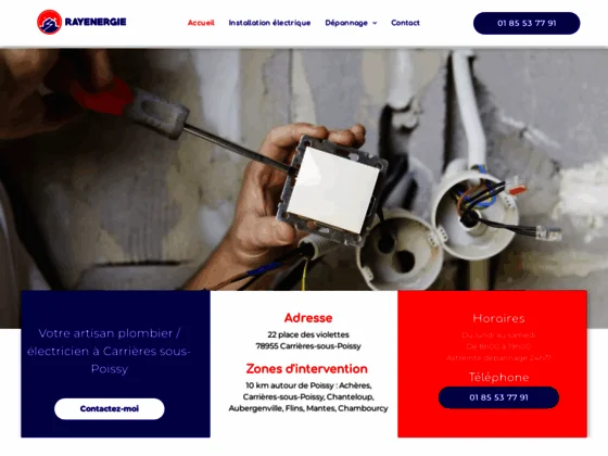 Travaux d’installation électrique à Poissy