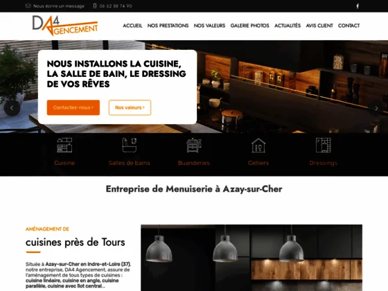 agencement cuisine Azay-sur-Cher