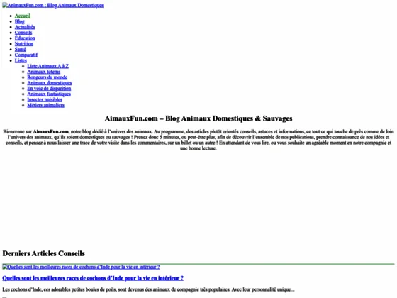 Votre blog dédié aux animaux de compagnie