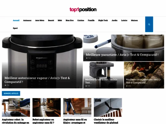 Blog comparatif de produits 