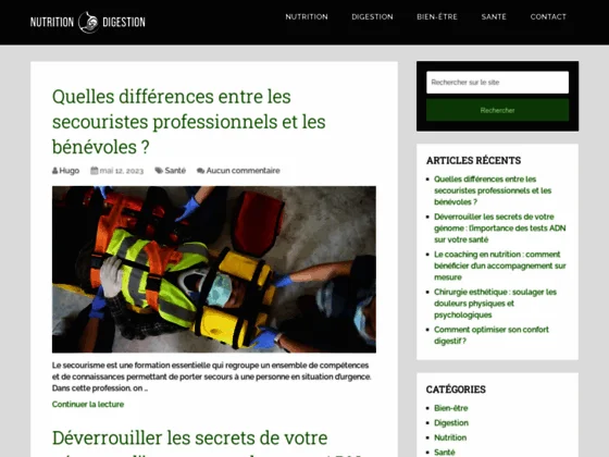 Blog sur la digestion