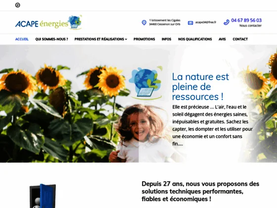 Installateur d'énergies renouvelables - Hérault & Aude