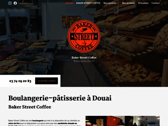 Boulangerie à Douai, Baker Street Coffee propose des pains et baguettes traditionnelles
