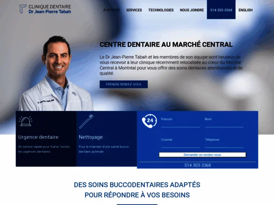 Votre clinique dentaire professionnelle à Ahuntsic