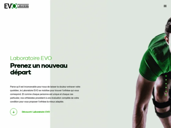 Le laboratoire EVO et ses appareils orthopédiques
