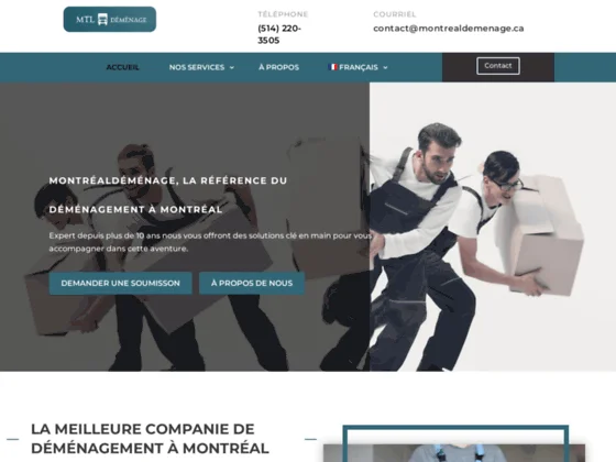 La référence du déménagement à Montréal