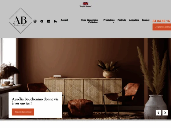 Décoration d’intérieur clés en main par Aurélia BOUCHENINO, intervenant à Nice, Monaco