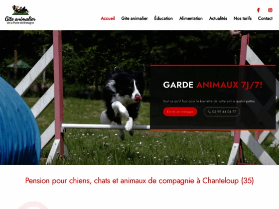 Auberge pour animaux Chanteloup