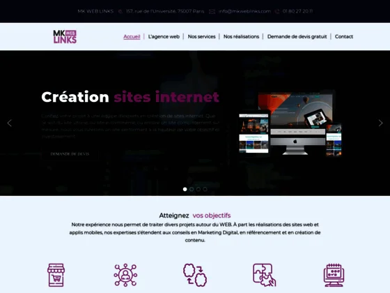 Création de site internet 