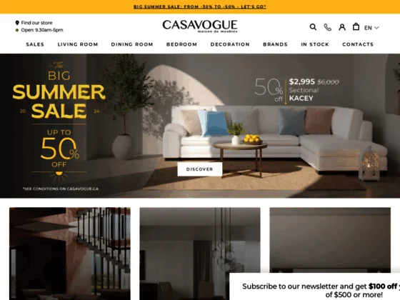 Casavogue - Magasin de meubles