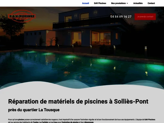 Réparation robot électrique par SAV Piscines situé dans le Var à Solliès-Pont