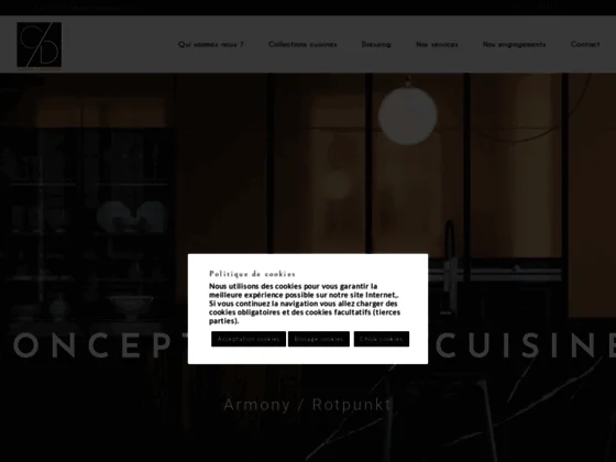 cuisiniste haut de gamme : Concept Design Cuisine