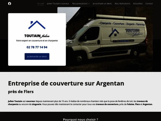 Artisan couvreur intervient rapidement sur Argentan pour rénover votre charpente de maison