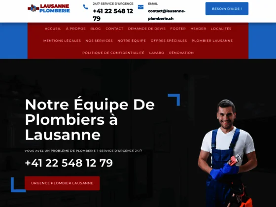 Lausanne Plomberie