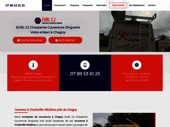 Les compétences d'un couvreur à Sedan 