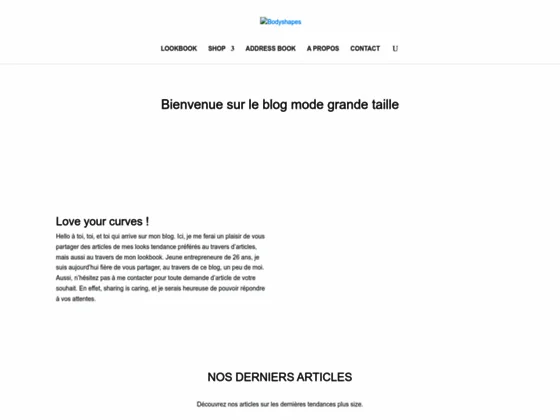 Le site de mode grande taille bodyshapes.fr