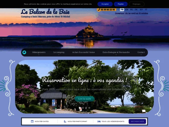 Le balcon de la baie