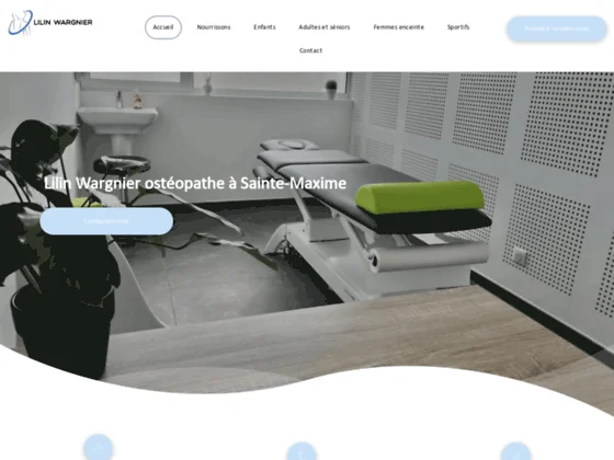 Ostéopathe pour femme enceinte à Sainte-Maxime, Lilin Wargnier
