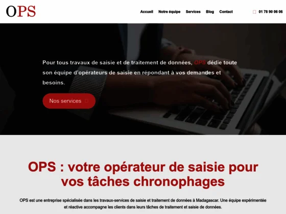 Opérateur de saisie