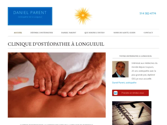 Clinique d’ostéopathie à Longueuil dans la Rive-Sud de Montréal