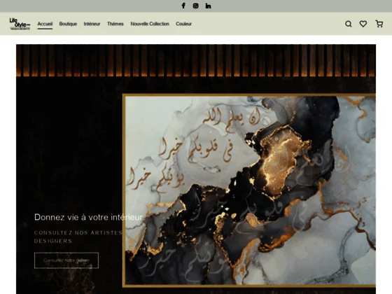 Tableau décoratif moderne