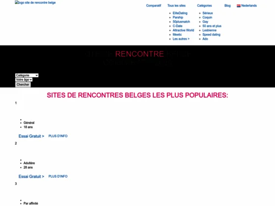 Meilleur site de rencontre belge