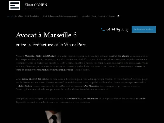 Avocat en droit des affaires