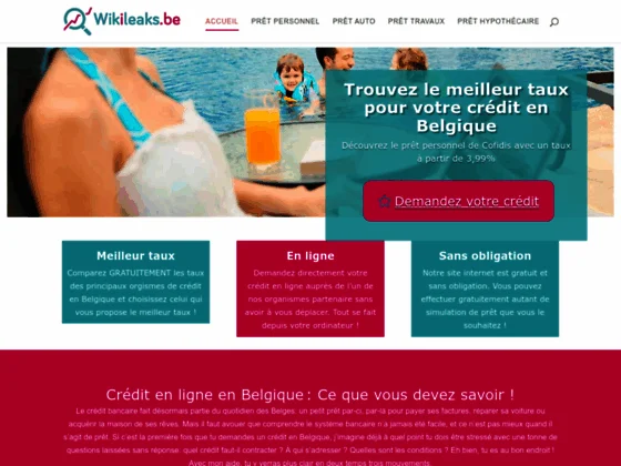 Faire un crédit avec Wikileaks