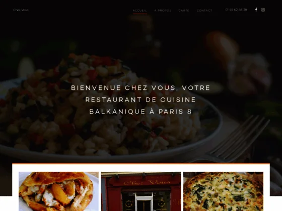 Restaurant Chez-Vous Paris 8ème