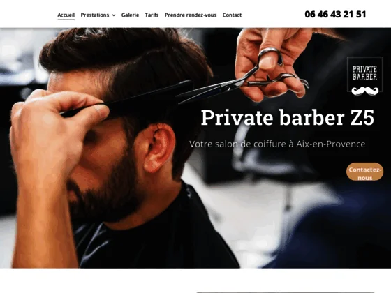 coiffeur-barbier à Aix-en-Provence