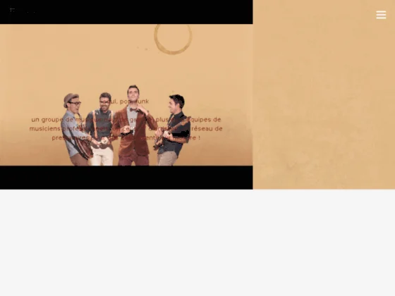 Groupe de musique haut de gamme