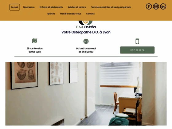 Ostéopathe pour enfant à Lyon