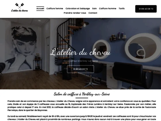 Coupe de cheveux pour femme à Herblay 