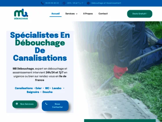 MB Débouchage Canalisations