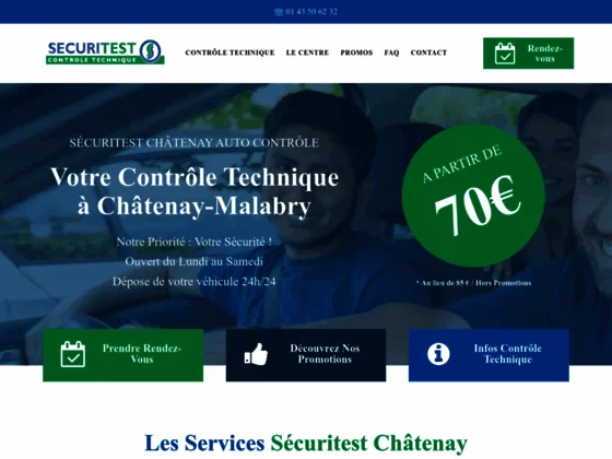Sécuritest - Contrôle Technique à Châtenay-Malabry (92)