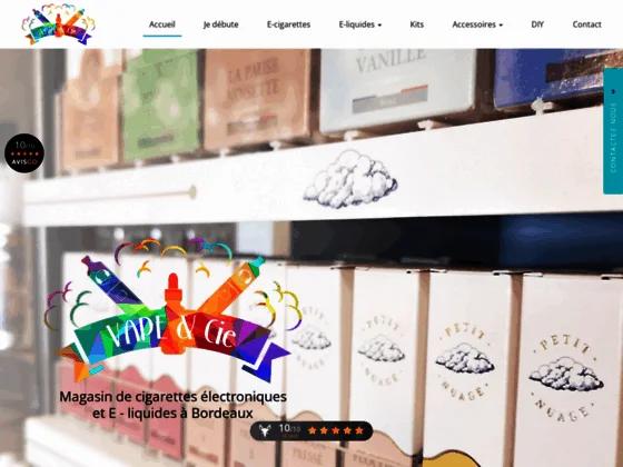 Boutique de cigarette électronique à Bordeaux