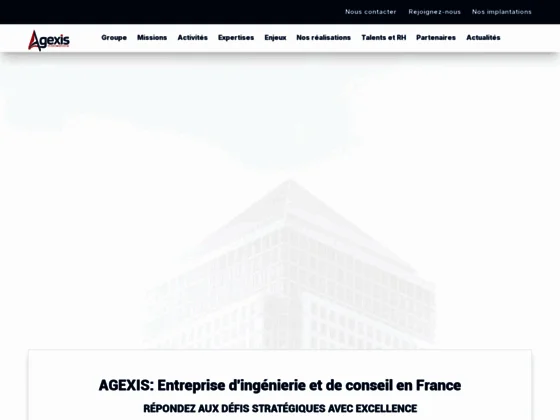 AGEXIS - Bureau études techniques Paris
