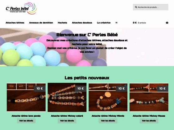 C perles bébé