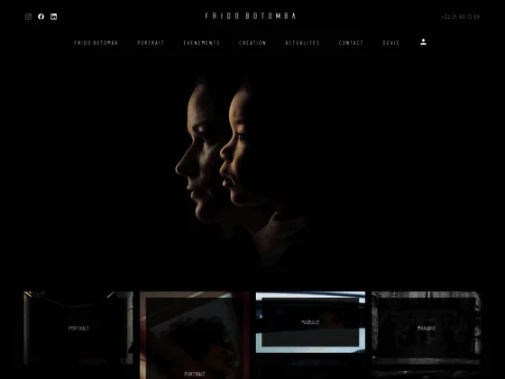 Shooting photo avec photographe Frido BOTOMBA à Bruxelles