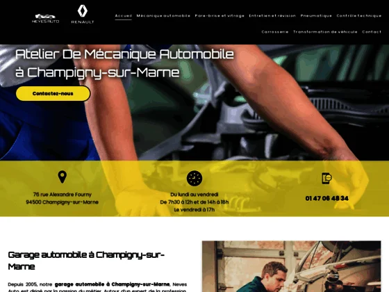 Pare-brise à Champigny-sur-Marne